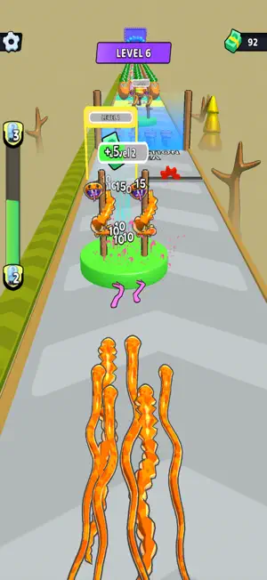 Snake Army Run screenshot 2