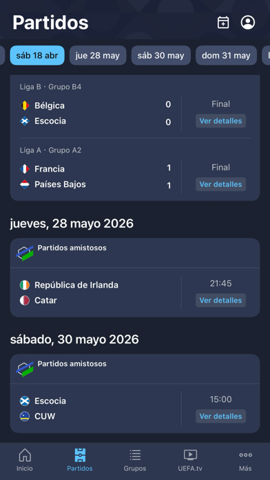 UEFA EURO y Nations League screenshot 4