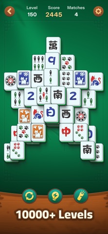 Ultra Mahjong Solitaire Game iPhone screenshot