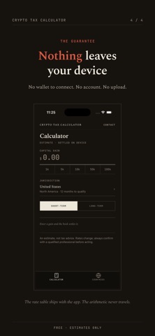 Crypto Tax Calculator Screenshot 2 of 4