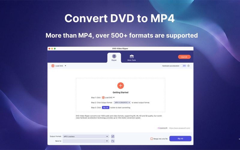 Screenshot #1 pour DVD-Video Ripper
