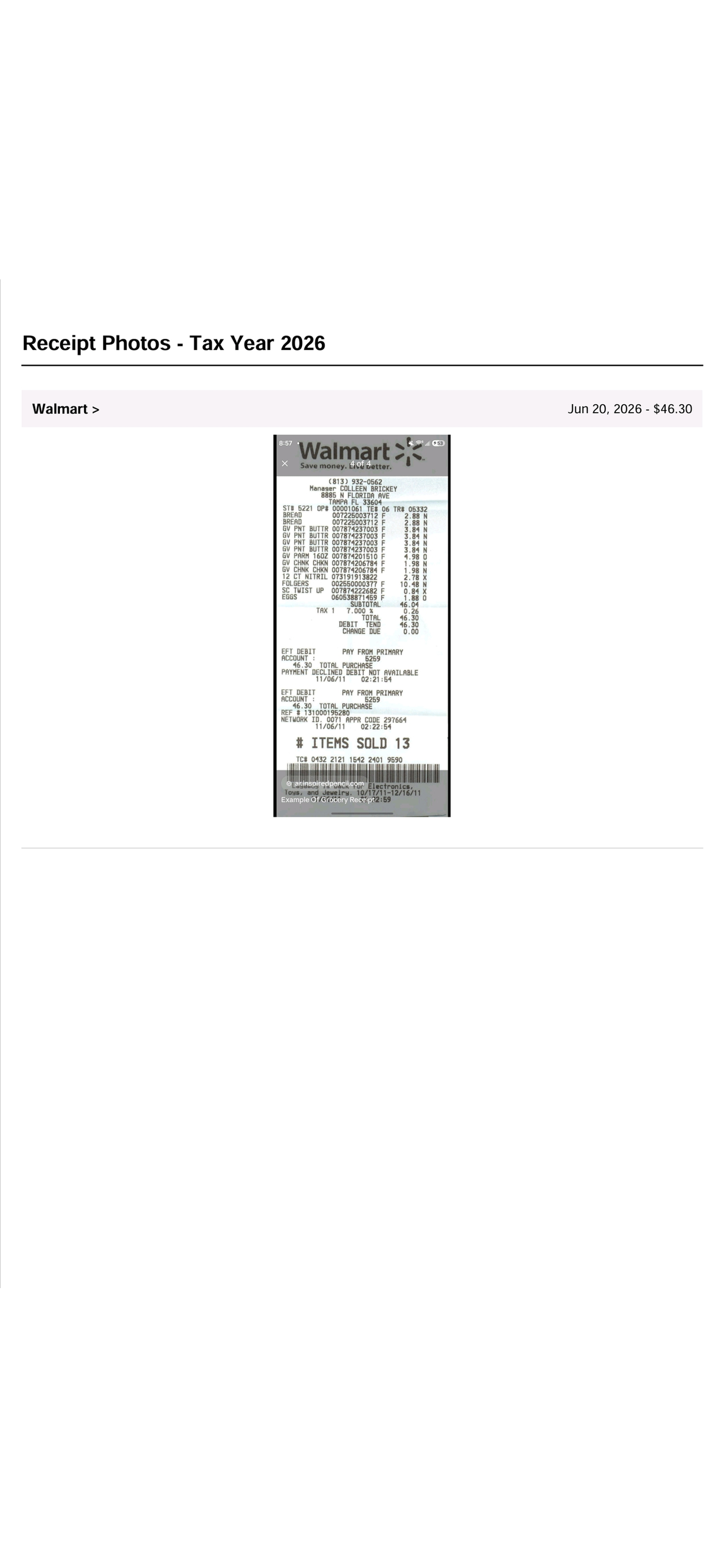 Roomtab - Educator Expenses screenshot 5