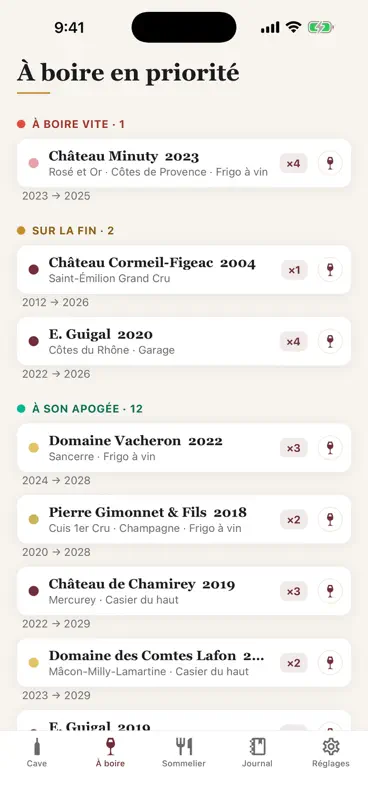 Caviste : cave à vin & scan screenshot 4 of 7