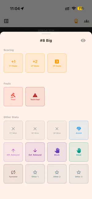 Count Basketball - Merge by QR screenshot 2