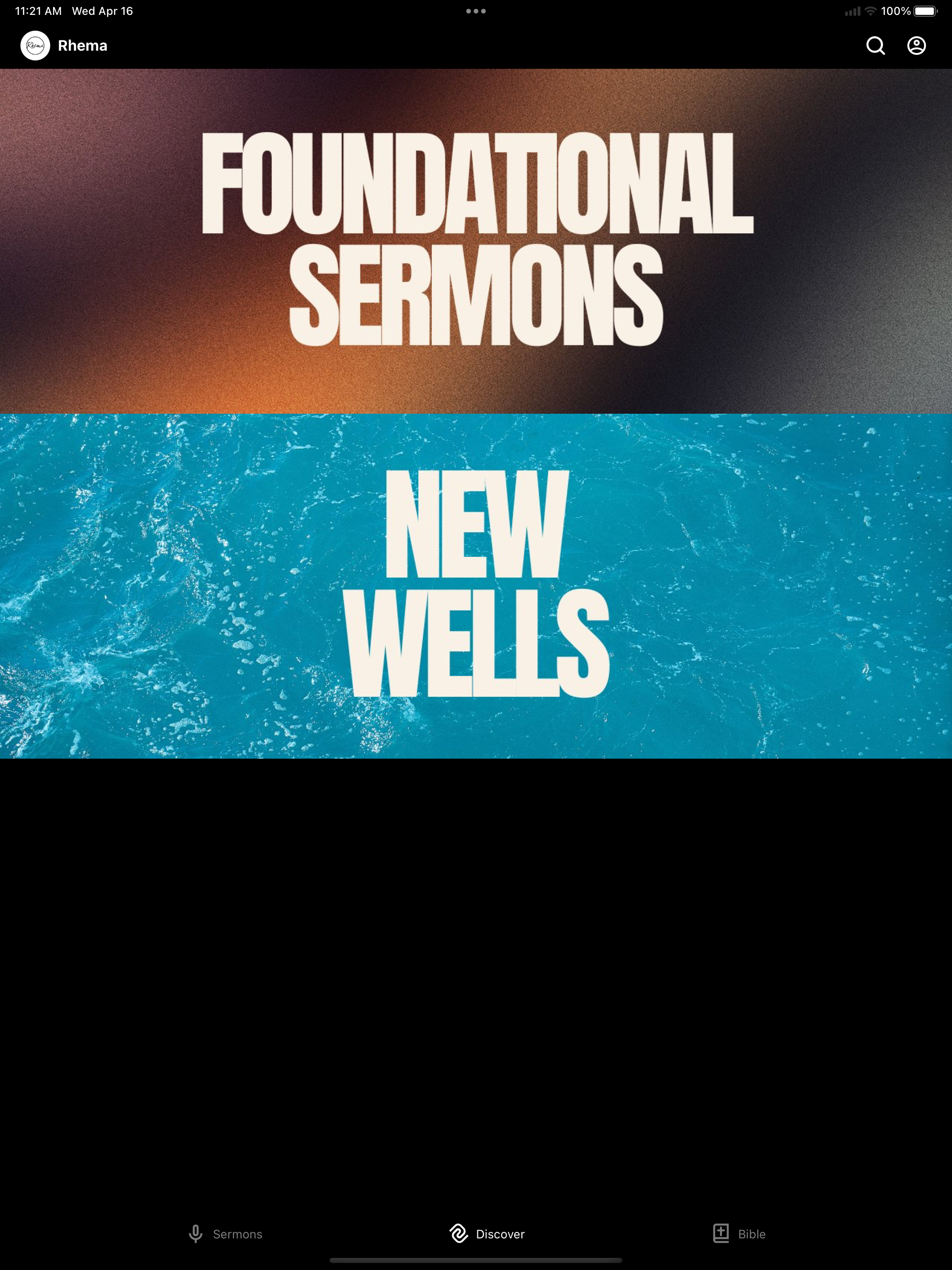 Rhema Bible Church screenshot 5