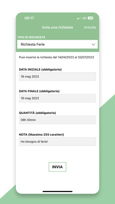 cartellino:facile Screenshot