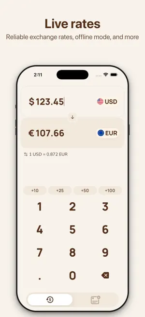 Currency Converter Widget LVRN screenshot 3