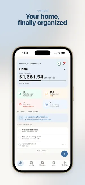 MyHomie: Home Organizer screenshot 1