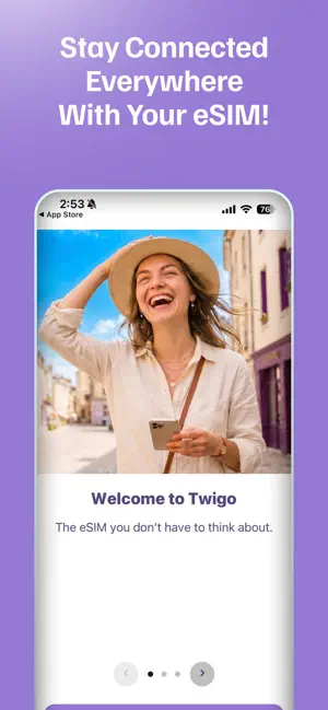 Twigo: Travel eSIM screenshot 1