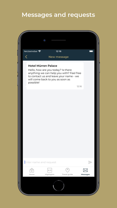 Hotel Mürren Palace Screenshot