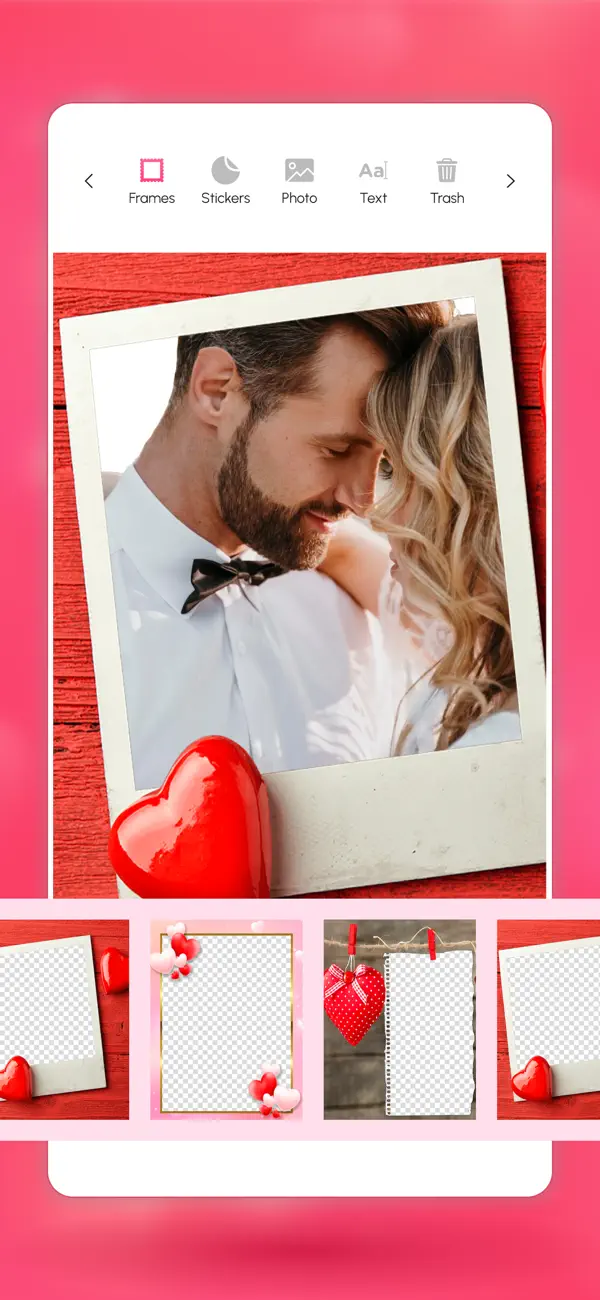 Screenshot #1 pour Amour photo et éditeur d'image