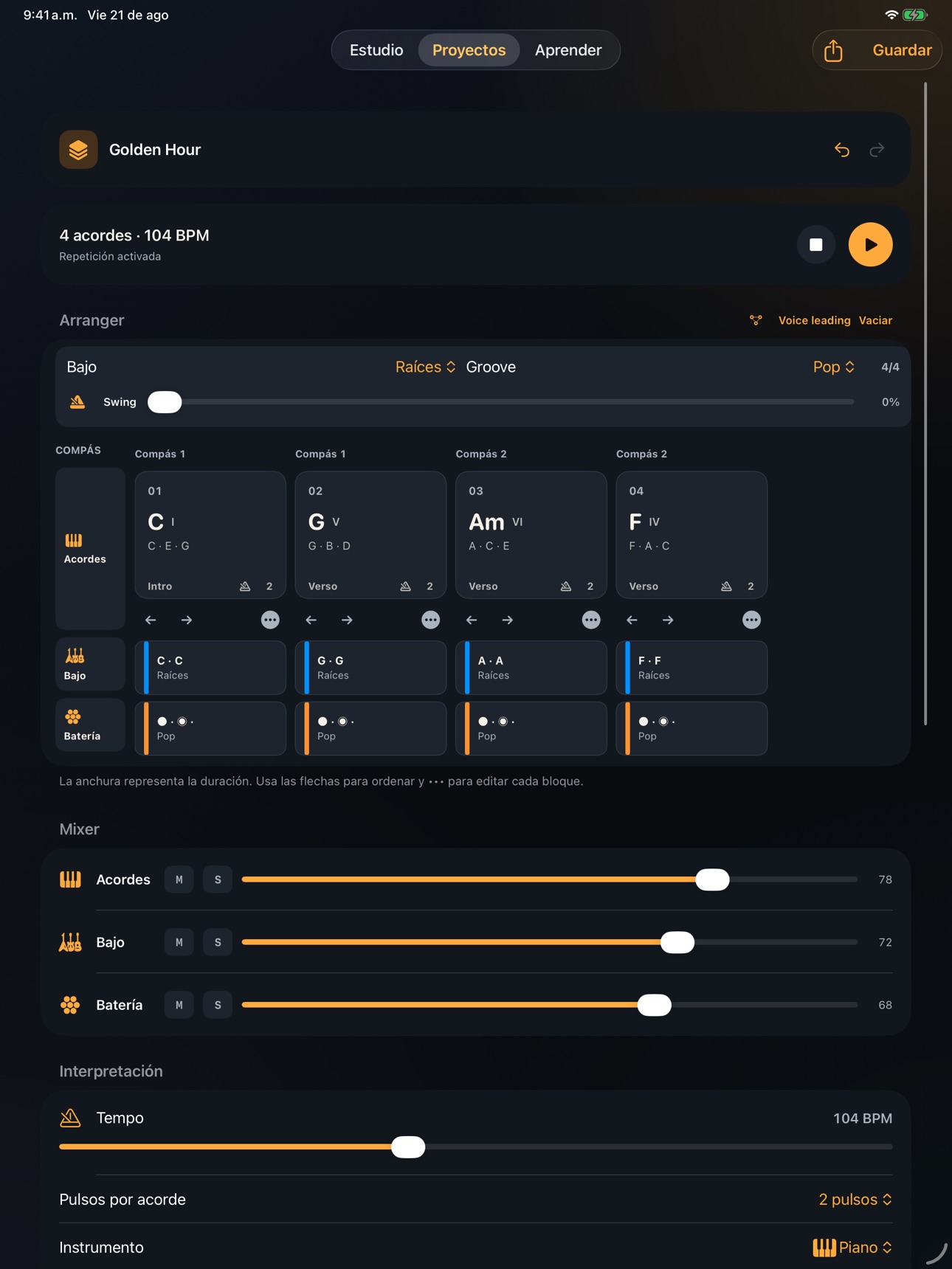 Screenshot 9 of Music Tool: Acordes y Escalas