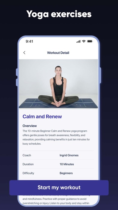 MyFitnessCoach: Workout App Screenshot