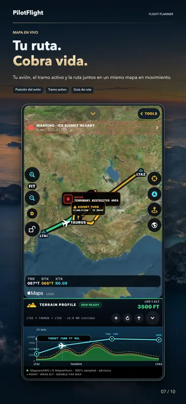PilotFlight: Flight Planner screenshot 7 of 10