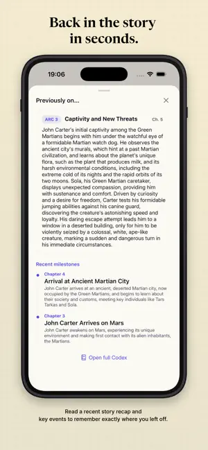 StoryCodex: WebNovel Reader iPhone screenshot 3