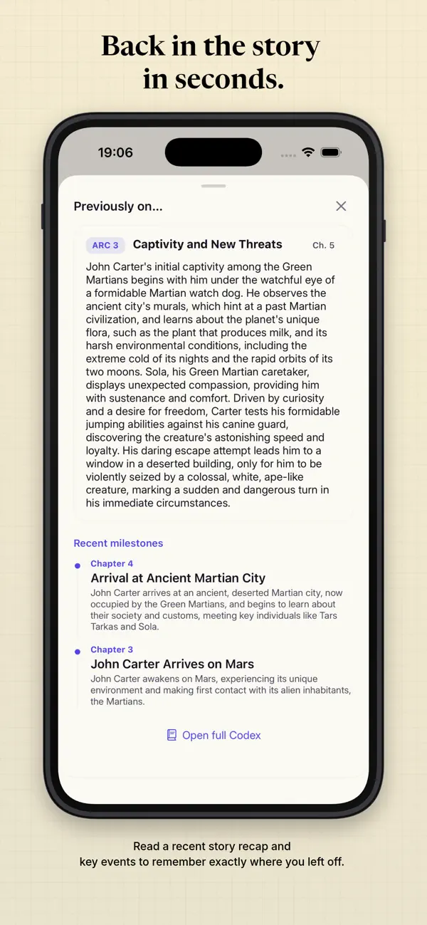 Screenshot #3 pour StoryCodex: WebNovel Reader