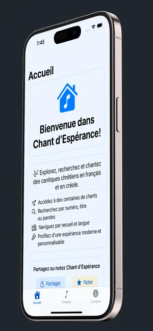 Chants Desperance screenshot 1