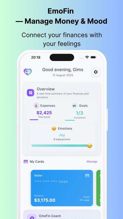 EmoFin: Budget & Emotions