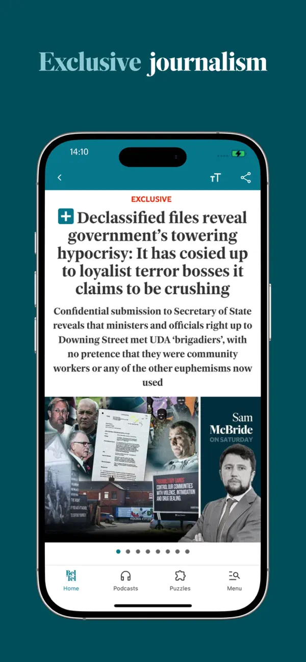 Screenshot #2 pour Belfast Telegraph News
