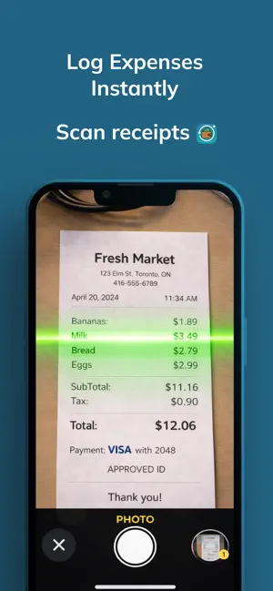 YBUD: Budget & Expense Tracker screenshot 1