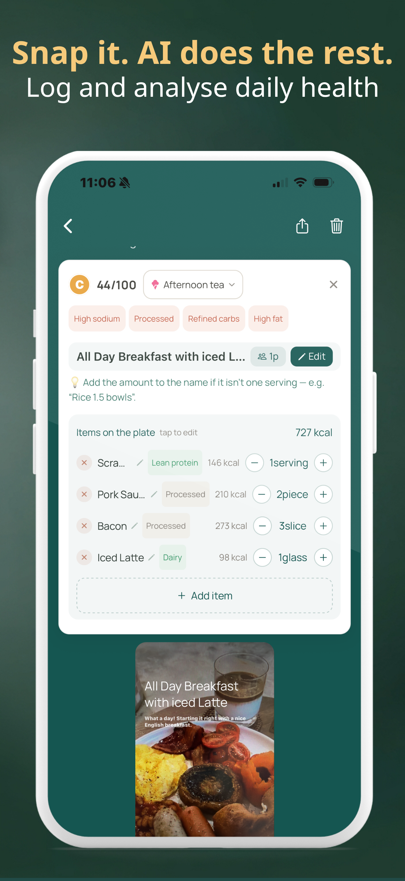 nubu - Blood Test, Calorie AI screenshot 3
