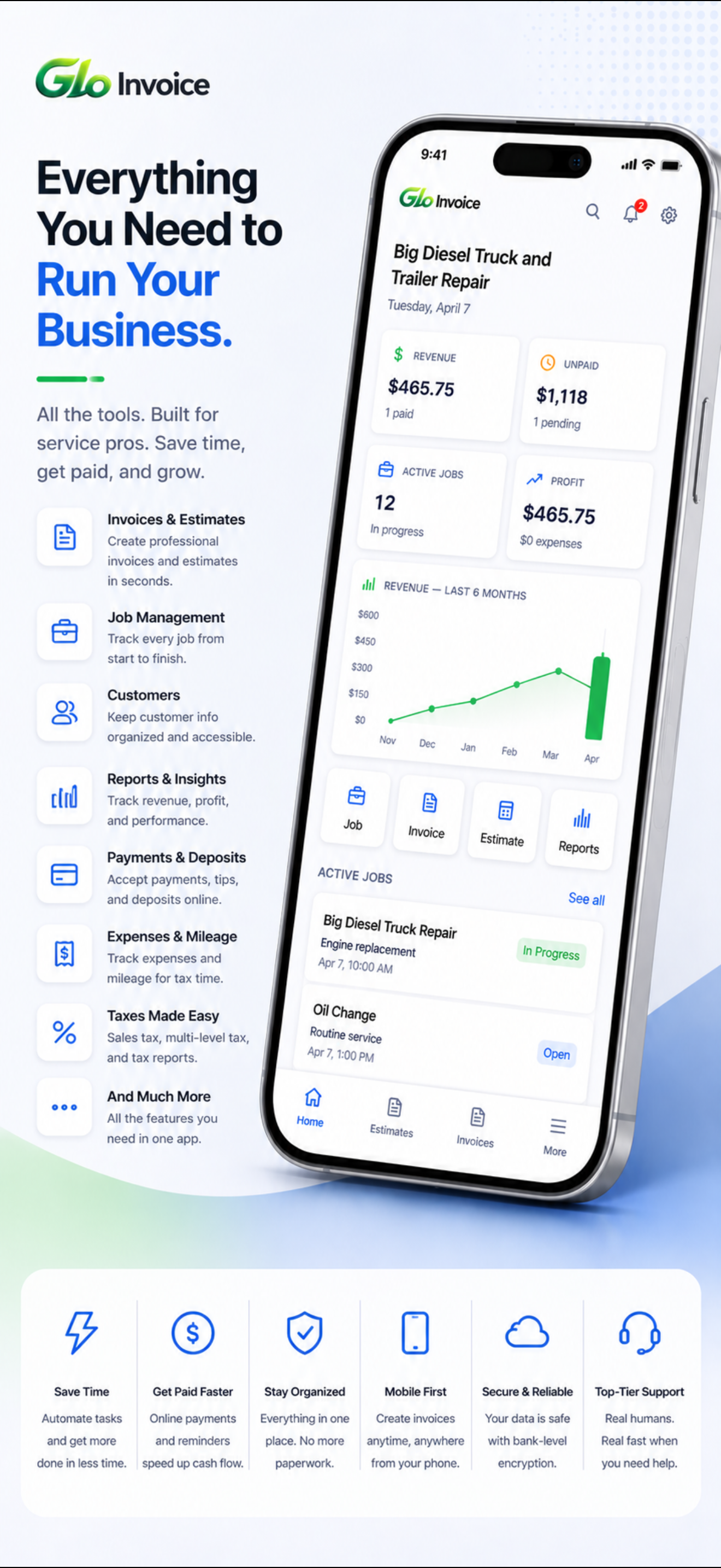 Glo Invoice-Free Invoice Maker screenshot 10