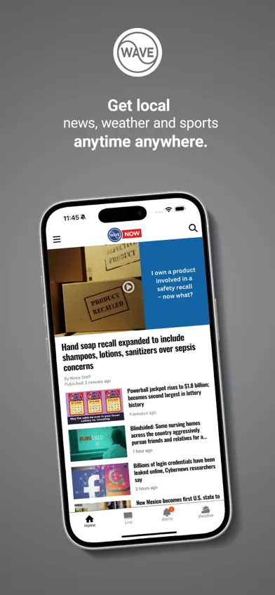 WAVE Local News screenshot 1
