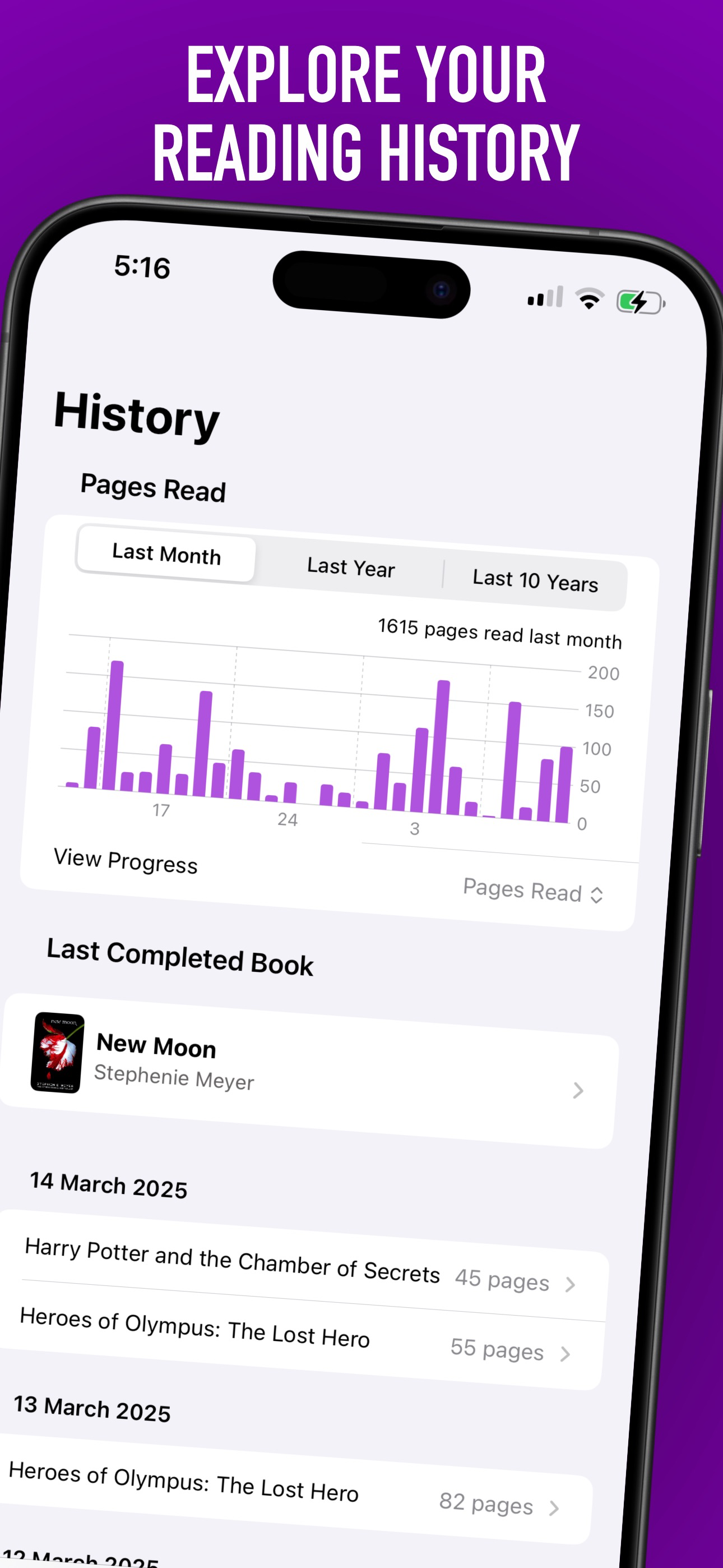 Book End: Reading Tracker