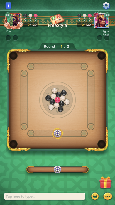 Carrom League: Online Game Screenshot