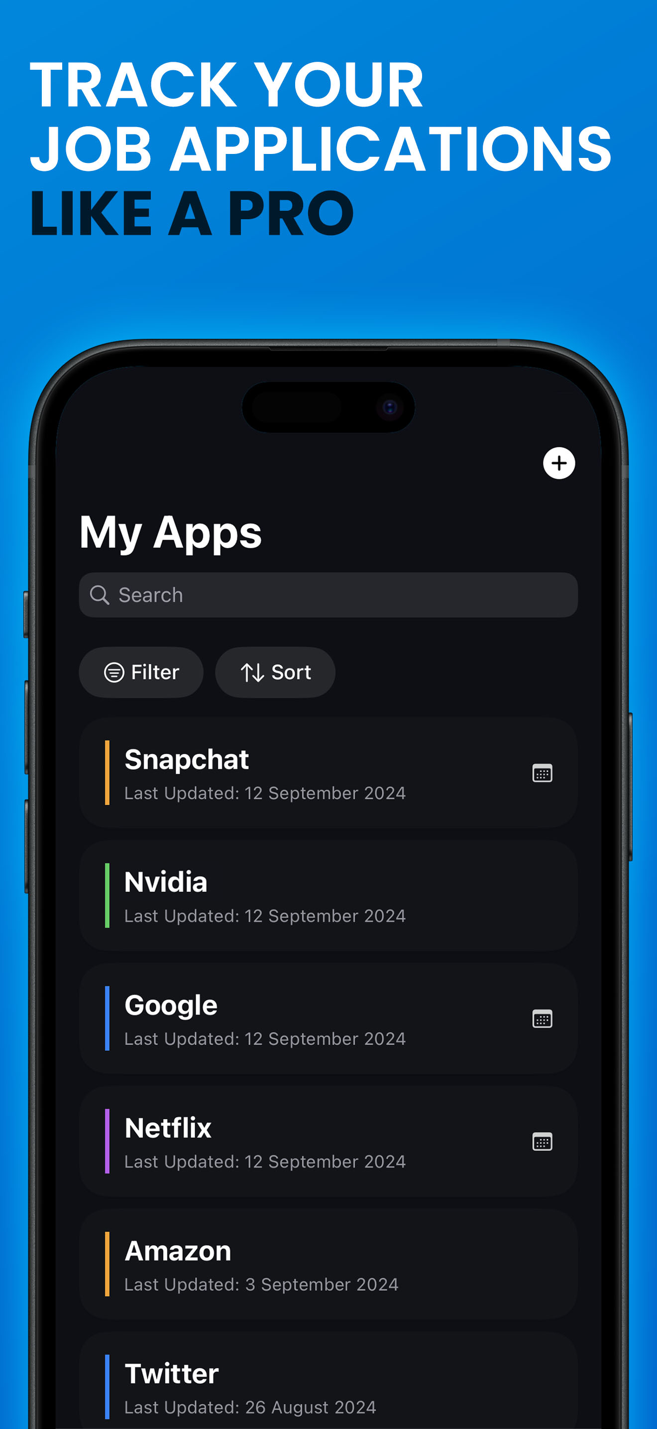 Job Tracker & Planner
