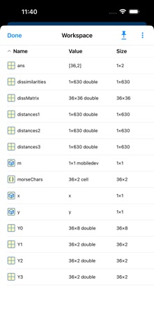 MATLAB Mobile screenshot