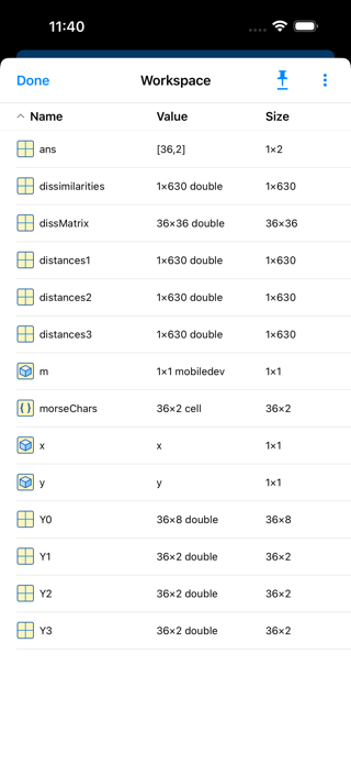 MATLAB Mobile Screenshot 7 of 8