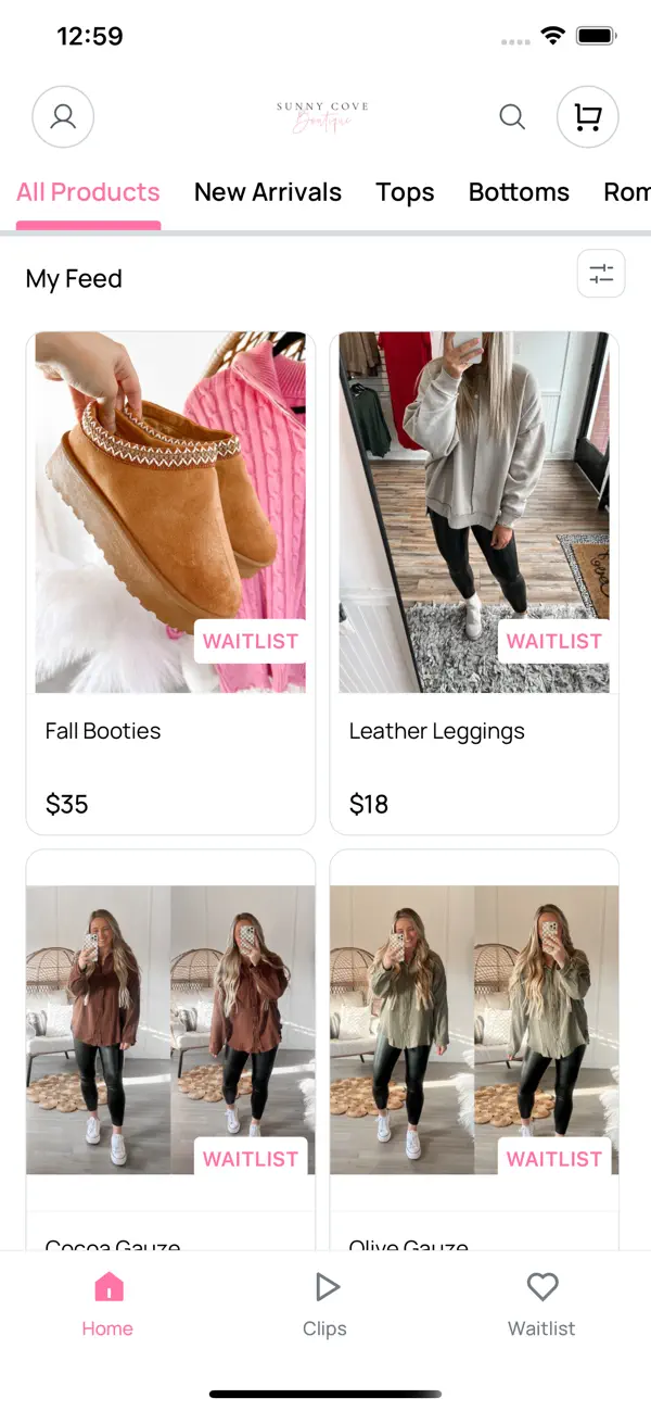 Screenshot #2 pour Sunny Cove Boutique