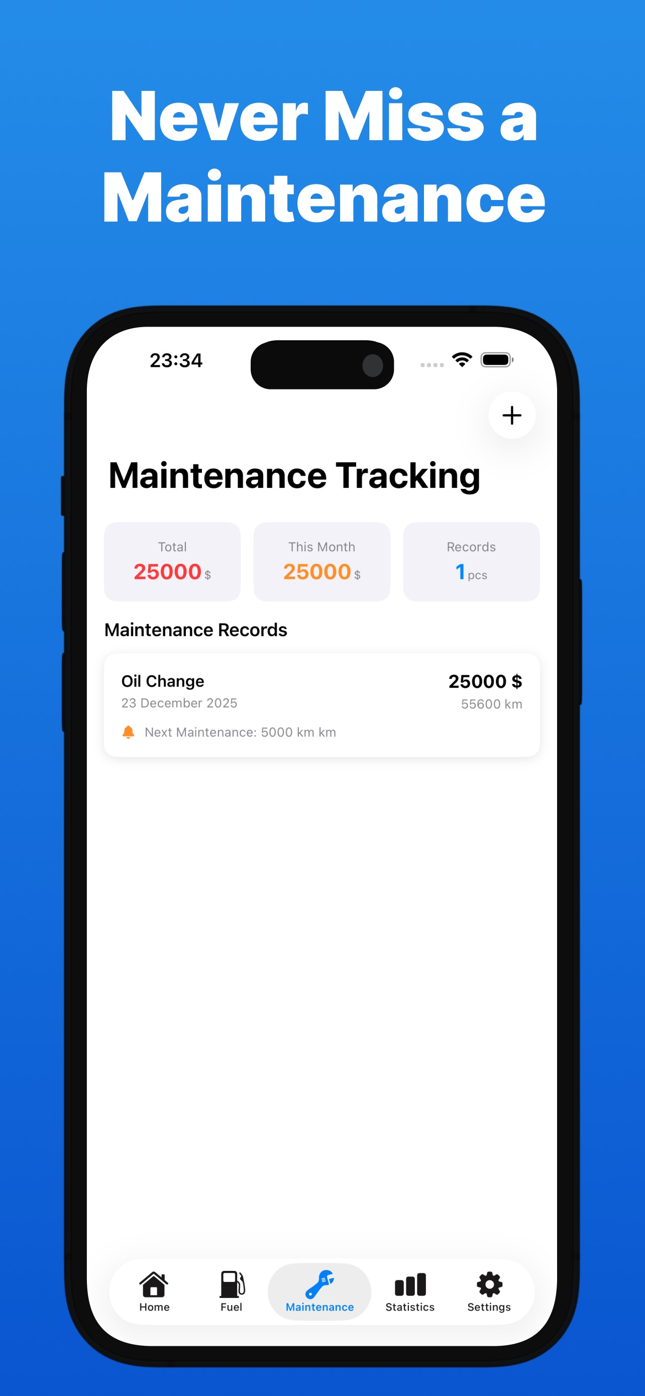 Car Care & Maintance Reminders screenshot 3