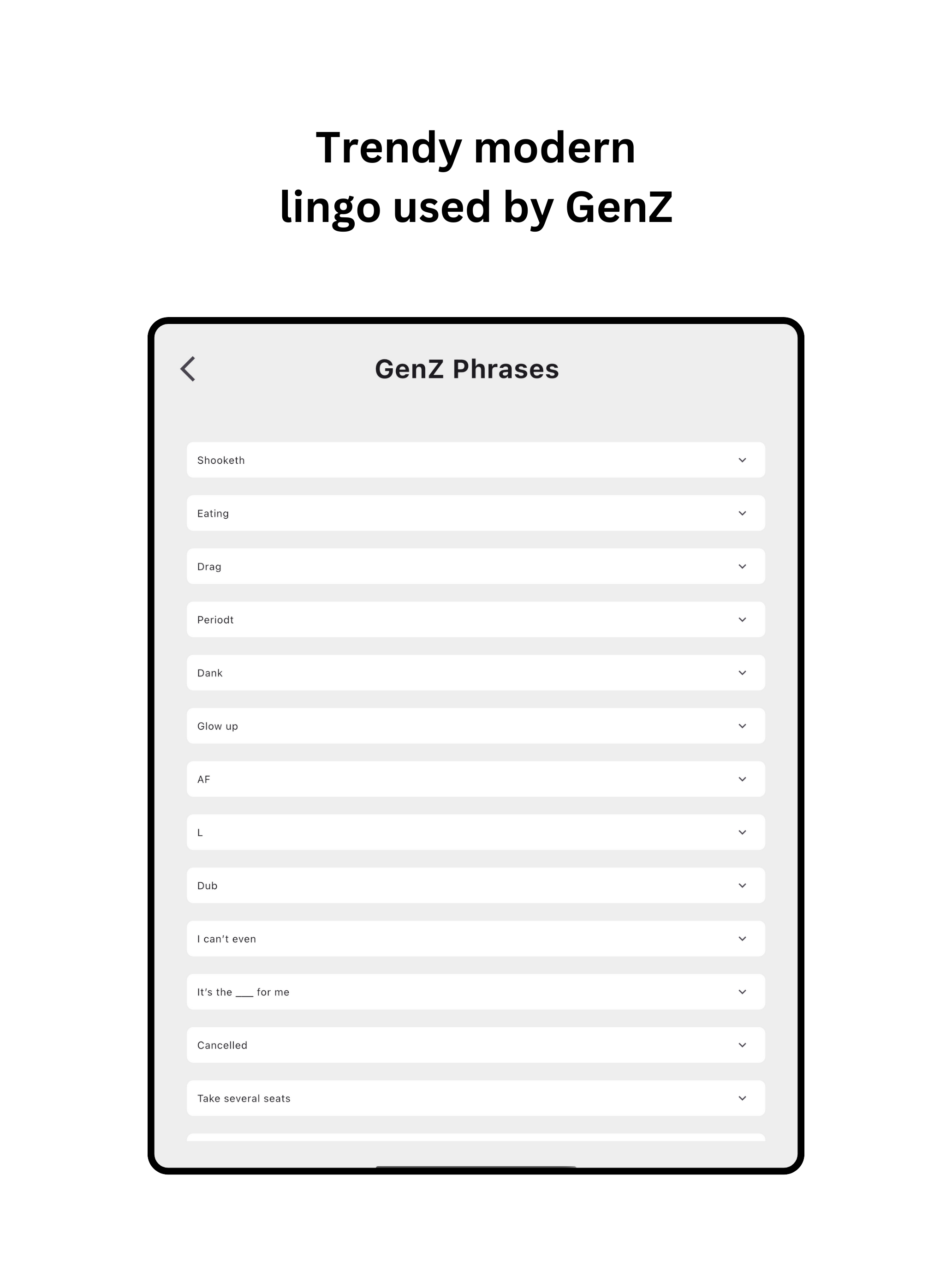 GenZ Slang Translator & Quiz screenshot 10