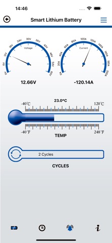 Q-Batteries BMS screenshot
