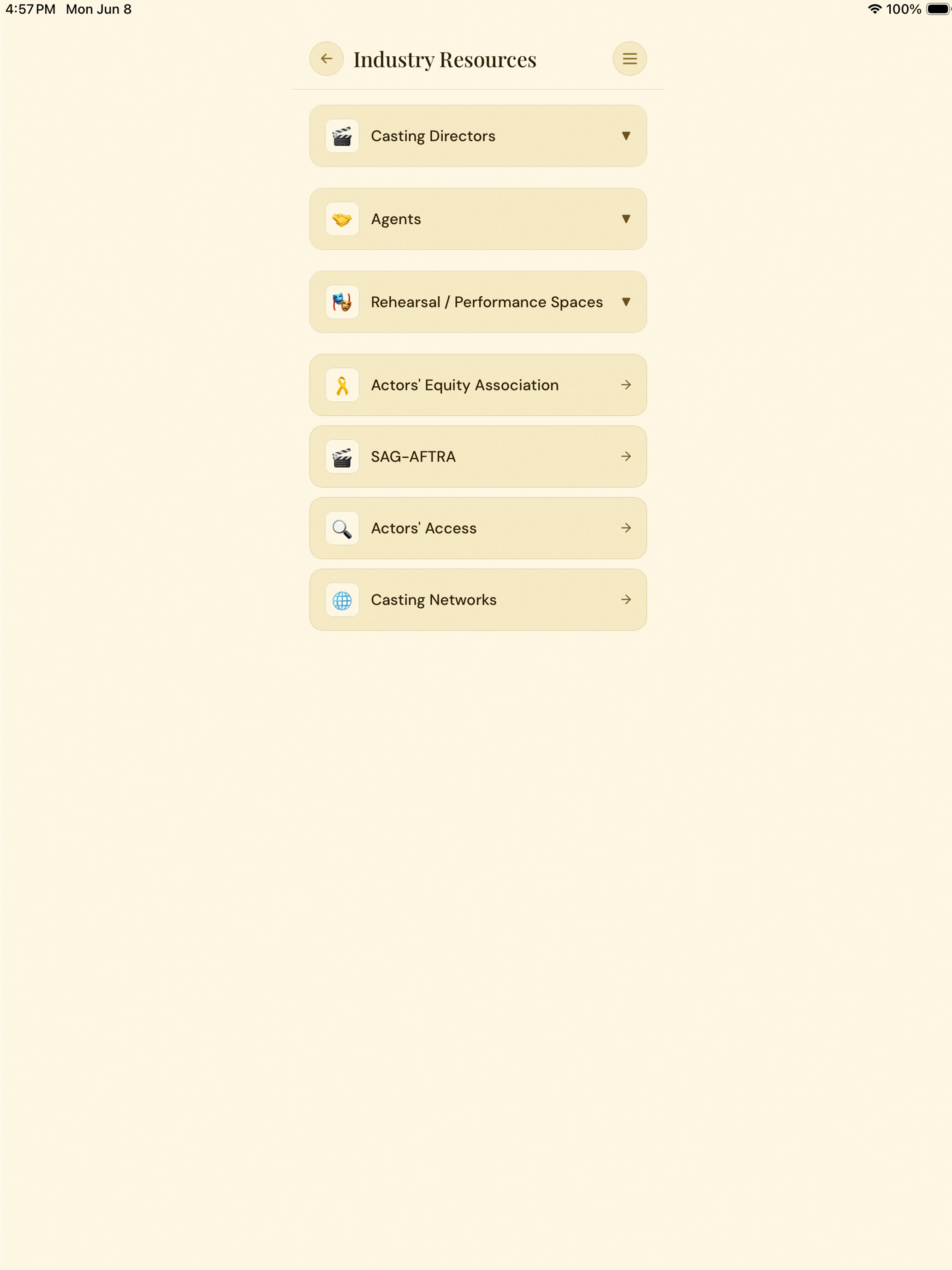 The Audition Log screenshot 10