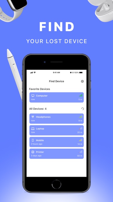 Find Lost Headphones & Device Screenshot