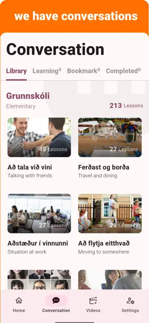 Icelandic - Listening Speaking screenshot 2