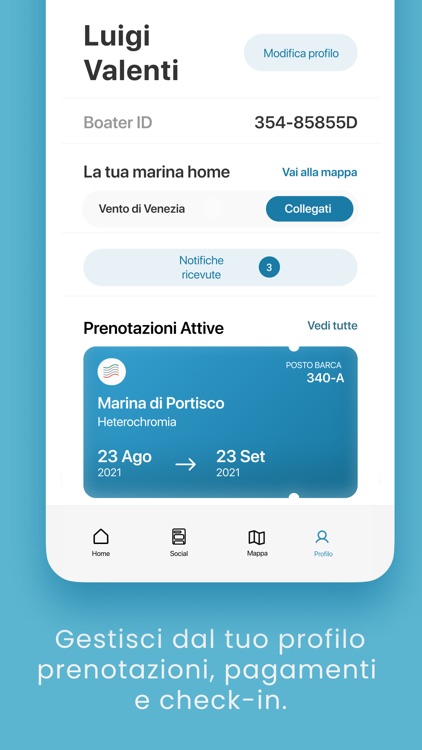 myMarina - vivi la tua marina!