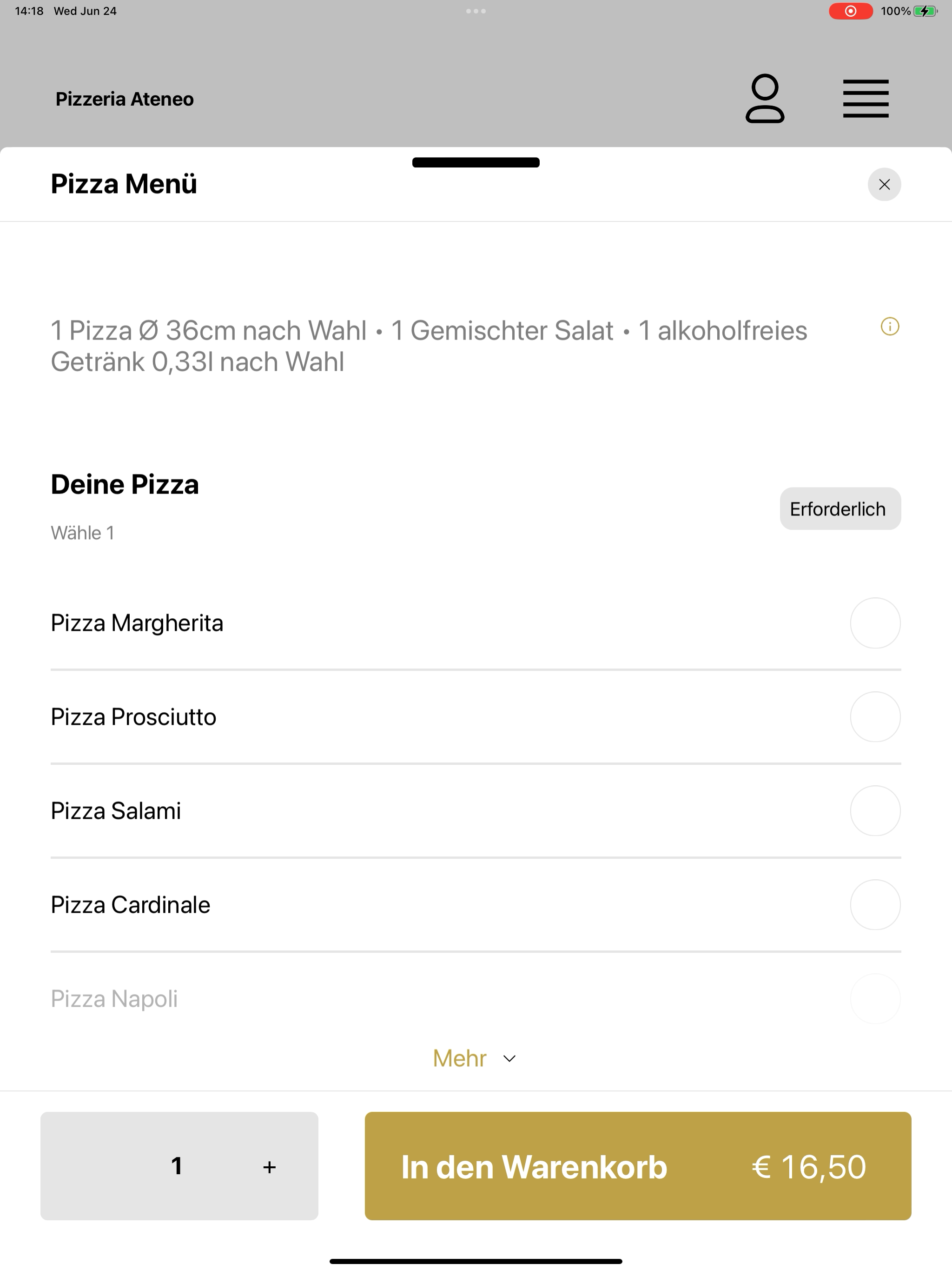 Pizzeria Ateneo AT screenshot 16