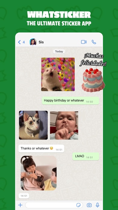 Screenshot #1 pour WhatSticker - Sticker Maker