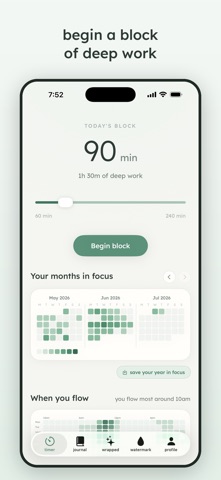 Deepwell - Focus & Flow Screenshot 3 of 8