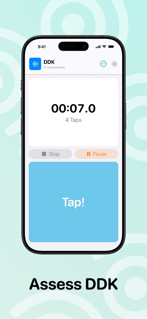 DDK: Diadochokinetic Assess - Medical App | MWM