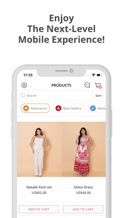 Roseglam Boutique iPhone screenshot 2 - Shopping app