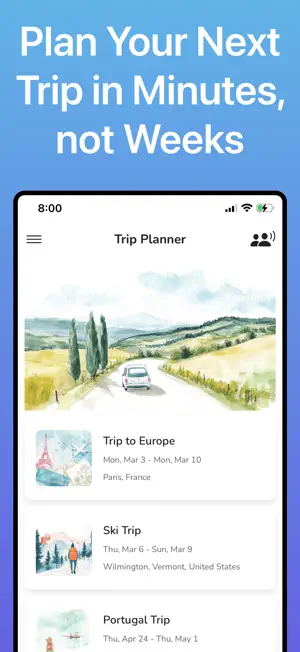 Itinerary Maker for Vacations screenshot 1