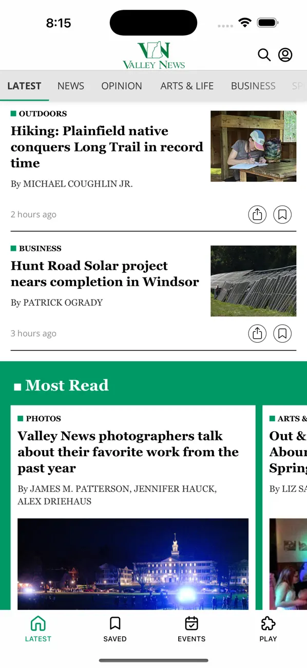Screenshot #1 pour Valley News