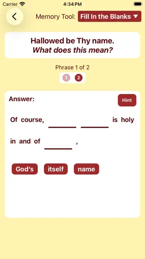 Lutheran Catechism screenshot 3