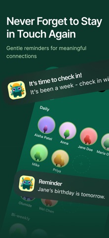 Relationship Tracker: Foster Screenshot 2 of 6