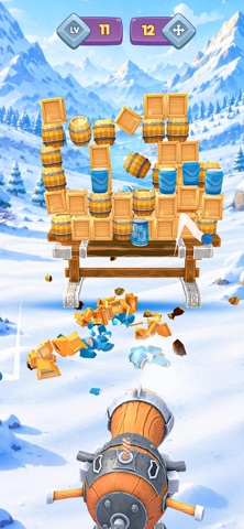 Smash Shots: Cannon Fire Knock iPhone screenshot
